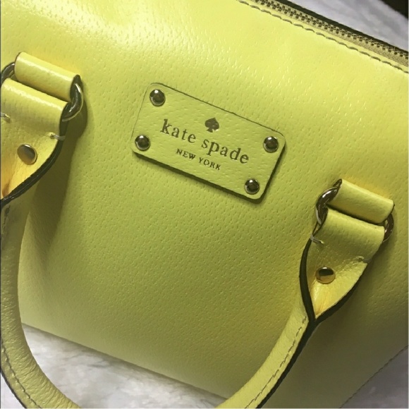 kate spade Handbags - Large Lemon KATE SPADE Satchel